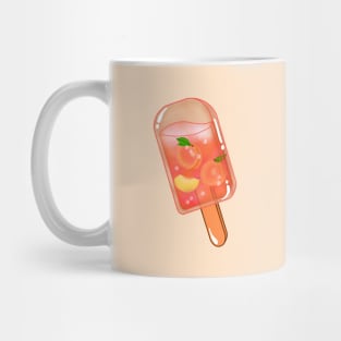 Fresh Peach Ice Pop Mug